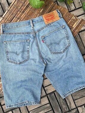 Light Wash Denim Shorts